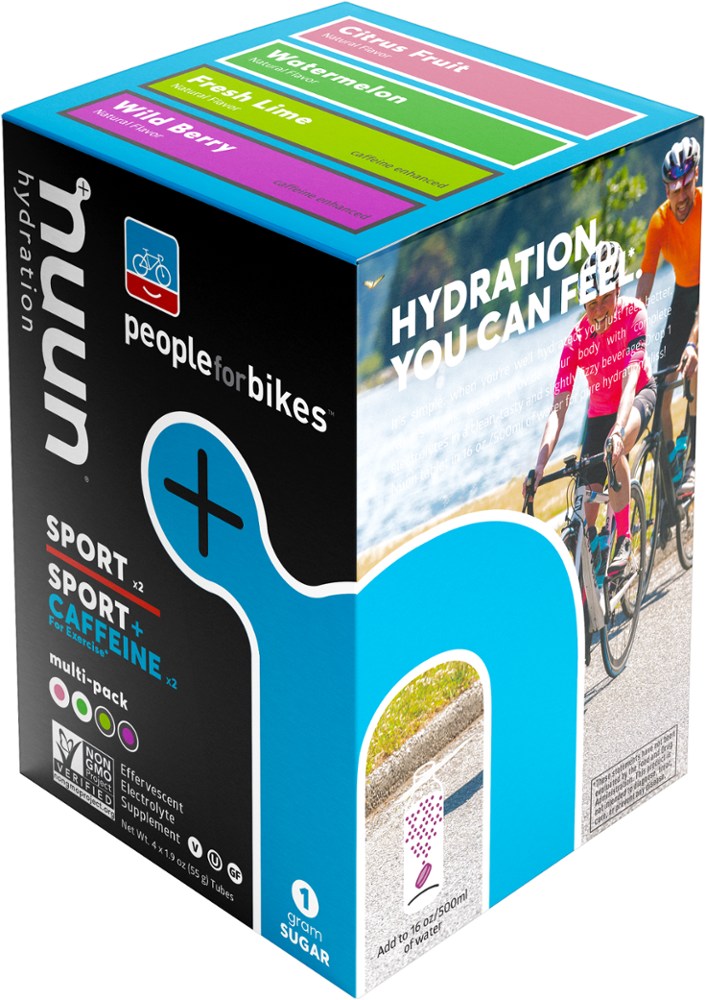 Nuun Sport 4-Pack Mixed People for Bikes