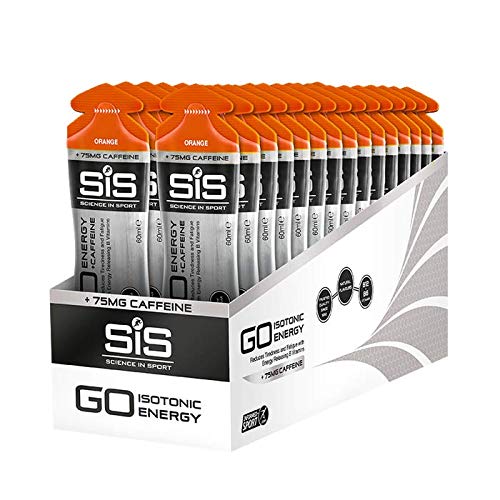 SIS Go Isotonic Energy + Caffeine Gel 60ml 30 Pack Orange