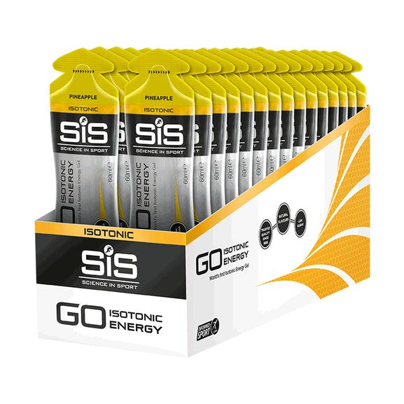 SIS Go Isotonic Energy Gel 60ml 30 Pack Pineapple