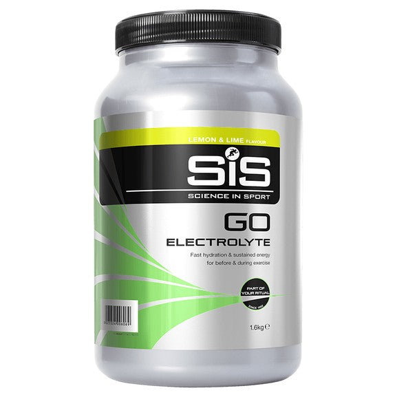 SIS Go Electrolyte Powder Bottle 1.6kg 40 Servings Lemon & Lime