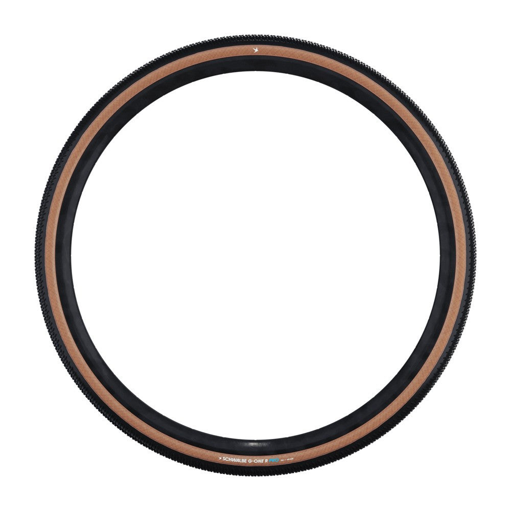 Schwalbe G-One R Pro Evo Tire, TLR, Black/Transparent - 700 x 45