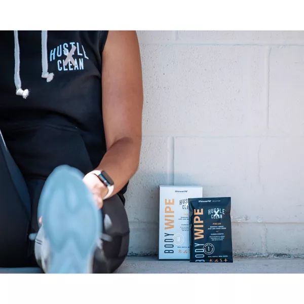 Hustle Clean Body Wipe 10pk Fresh Scent