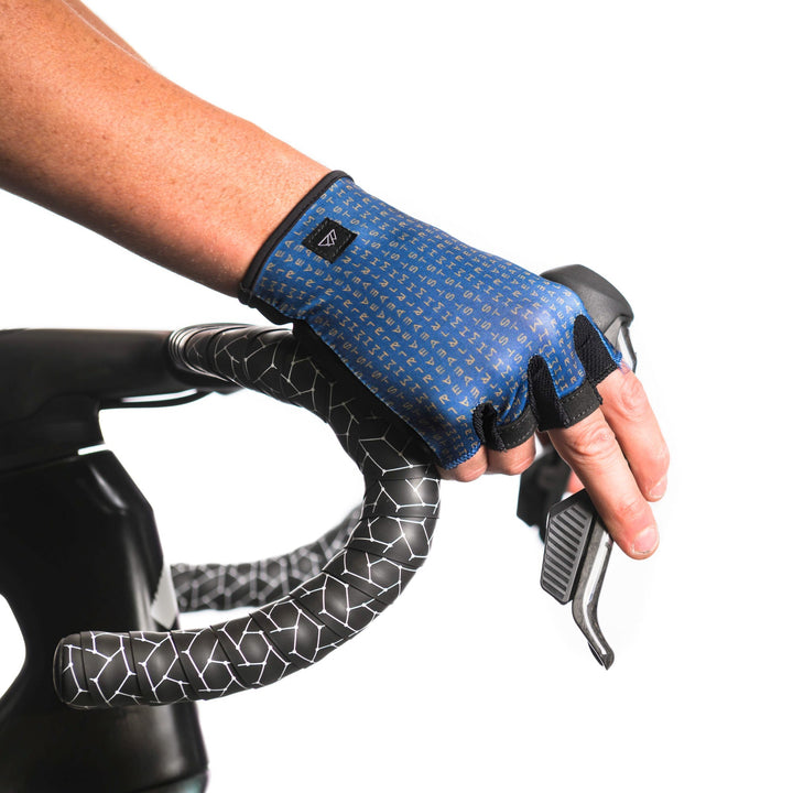 Almsthre Padded Short Finger Glove Cosmic Blue S