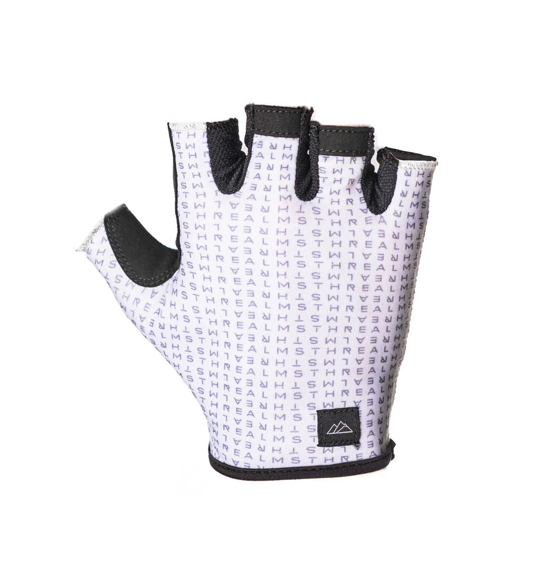 Almsthre Padded Short Finger Glove Sterling Silver XS