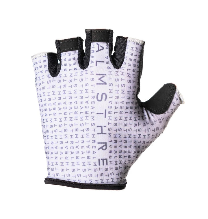 Almsthre Padded Short Finger Glove Sterling Silver XS