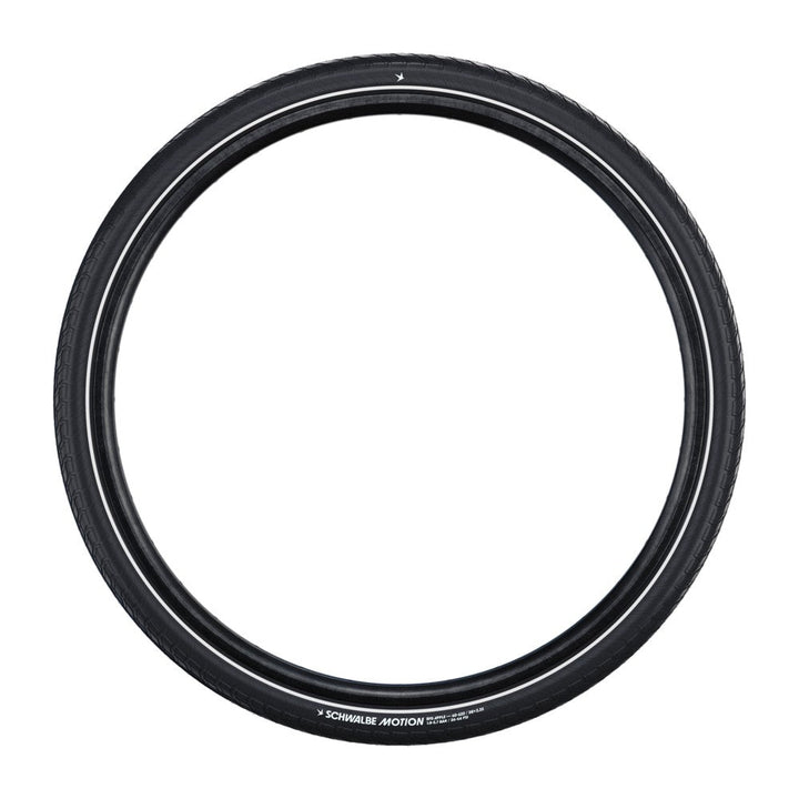 Schwalbe Motion Big Apple Tire, RaceGuard, Addix, Wire, Black/Reflective - 26x2.00