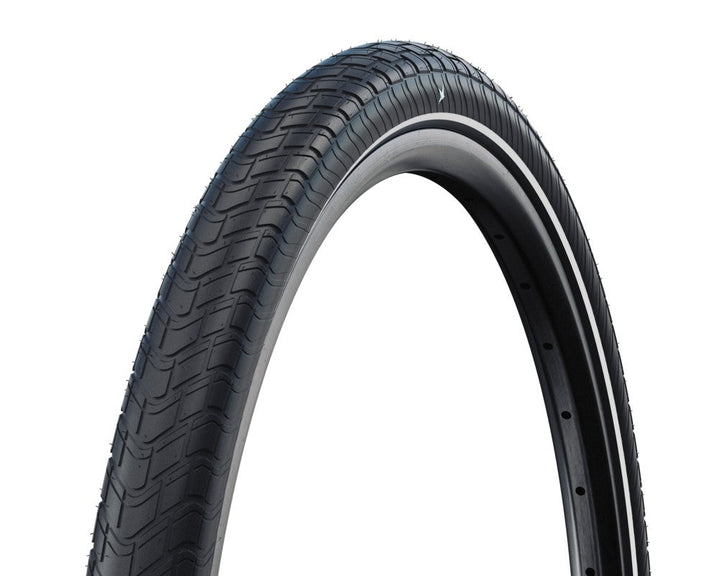 Schwalbe Motion Big Apple Tire, RaceGuard, Addix, Wire, Black/Reflective - 26x2.00