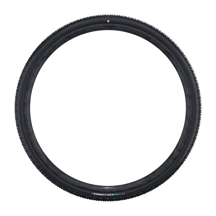 Schwalbe G-One RX Pro Tire, TLR, Black - 700x50C