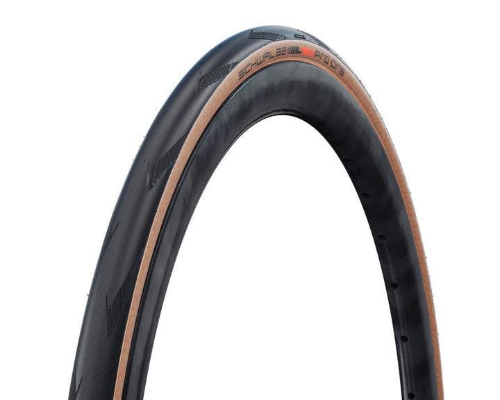 Schwalbe Pro One Tire, Super Race, V-Guard, Addix Race, Black/Transparent - 700x34C