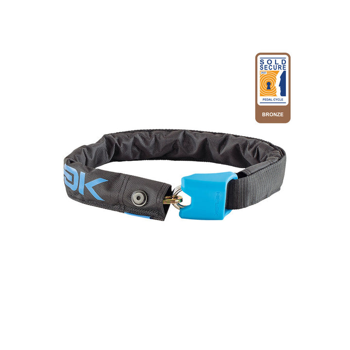 Hiplok Chain Lock Lite Black/Cyan