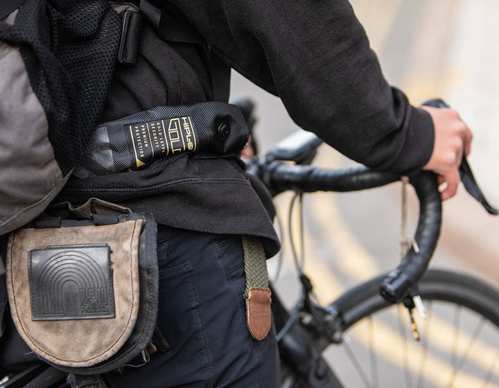 Hiplok Chain Lock Gold Black