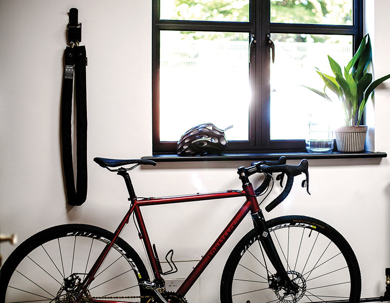 Hiplok Home Gold Hardened Steel Chain Lock Black