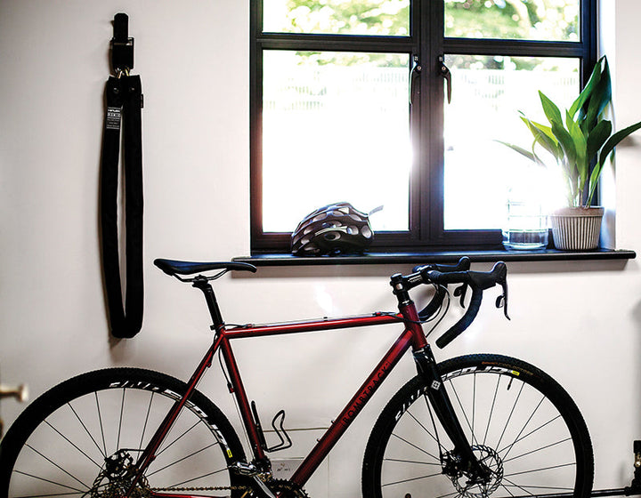 Hiplok Home Gold Hardened Steel Chain Lock Black