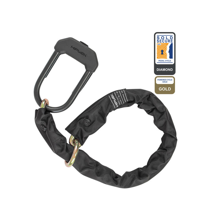 Hiplok DXXL Security Loop Chain and U Lock