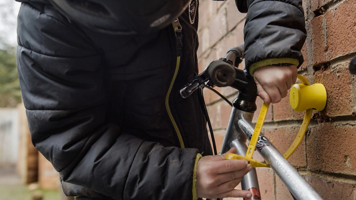 Hiplok Wall Anchor ANKR Mini Yellow