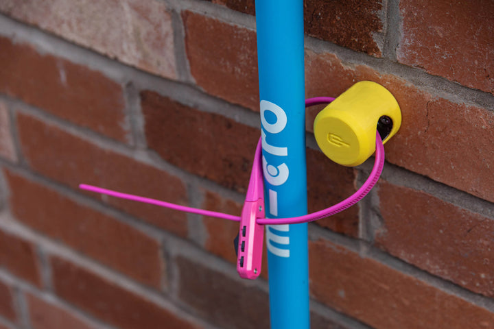 Hiplok Wall Anchor ANKR Mini Yellow