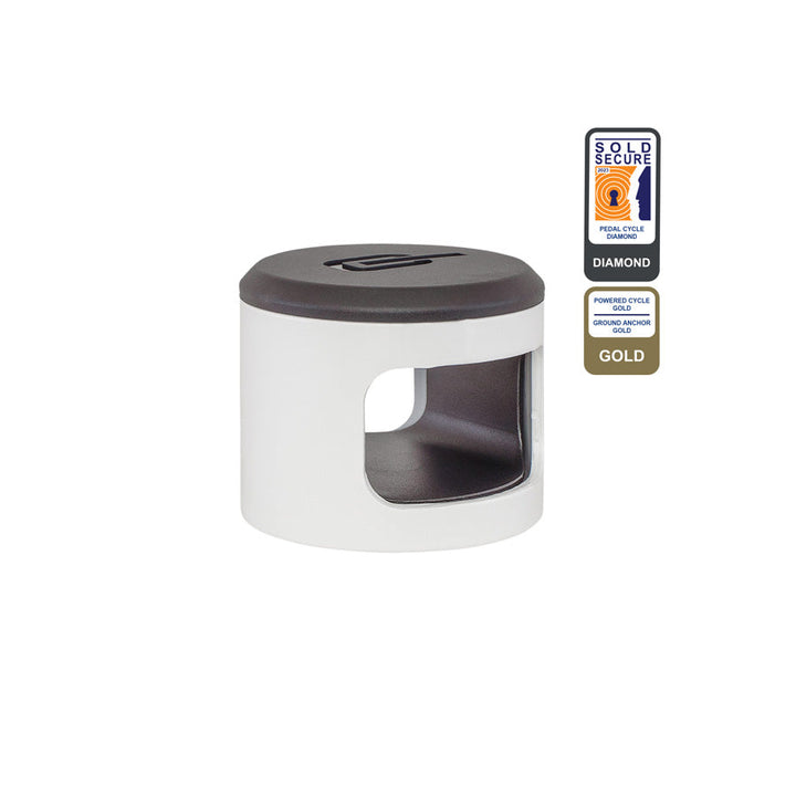 HIPLOK Wall/Ground Anchor ANKR White