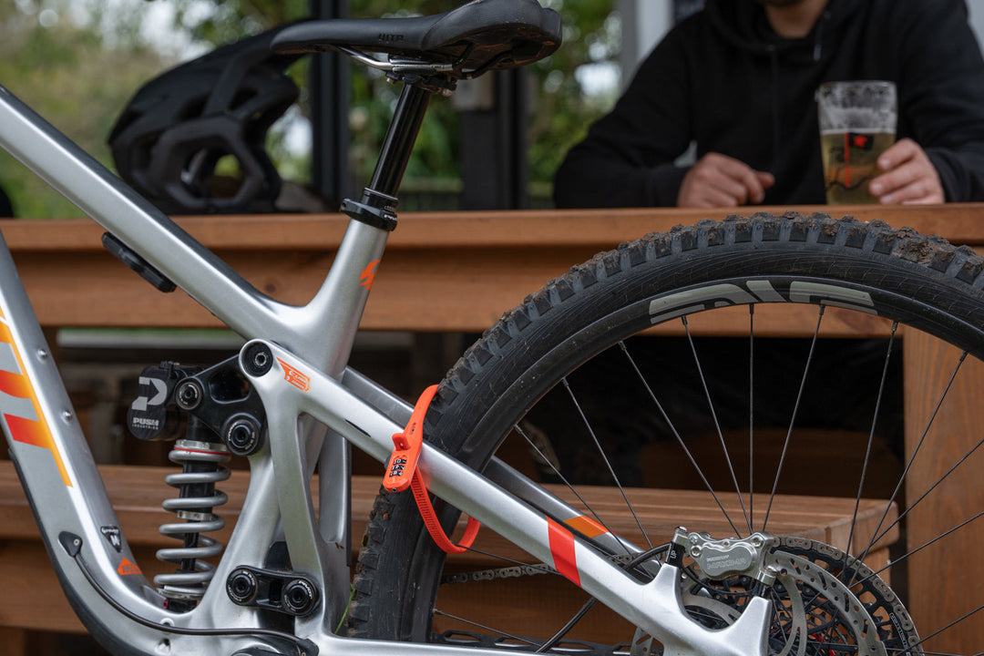 Hiplok Z Lok Combo Security Tie lock V2 Orange