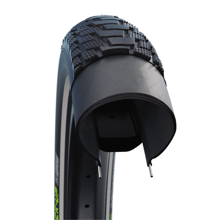 Schwalbe Pick-Up Tire, RaceGuard, Addix E, Wire, Black/Reflective - 27.5x2.60