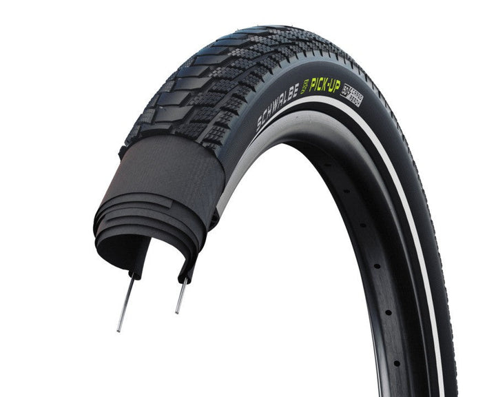 Schwalbe Pick-Up Tire, RaceGuard, Addix E, Wire, Black/Reflective - 27.5x2.60