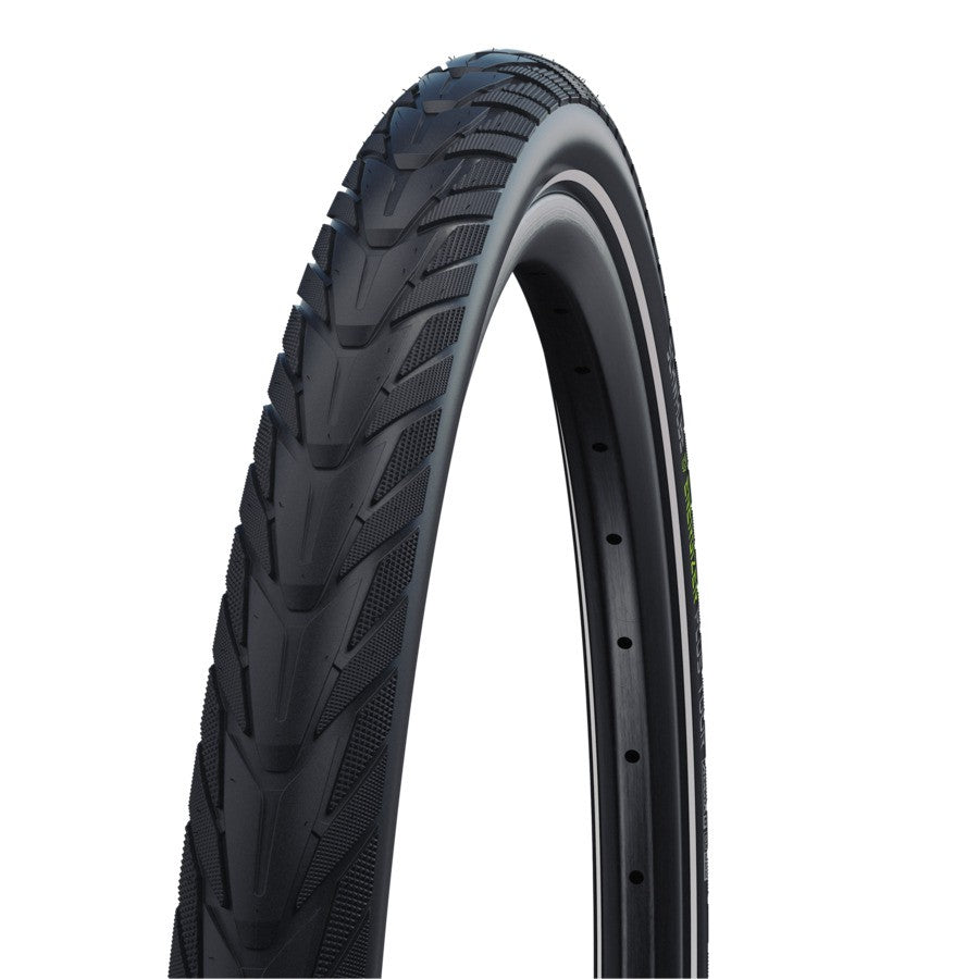 Schwalbe Energizer Plus Tire, GreenGuard, Addix E, Wire, Black/Reflective - 700x45C