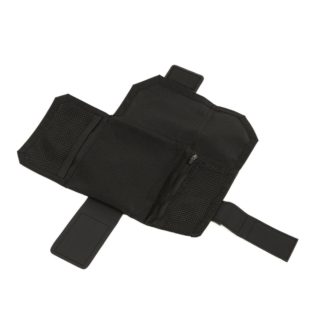 Almsthre Roll Saddle Bag Midnight Black