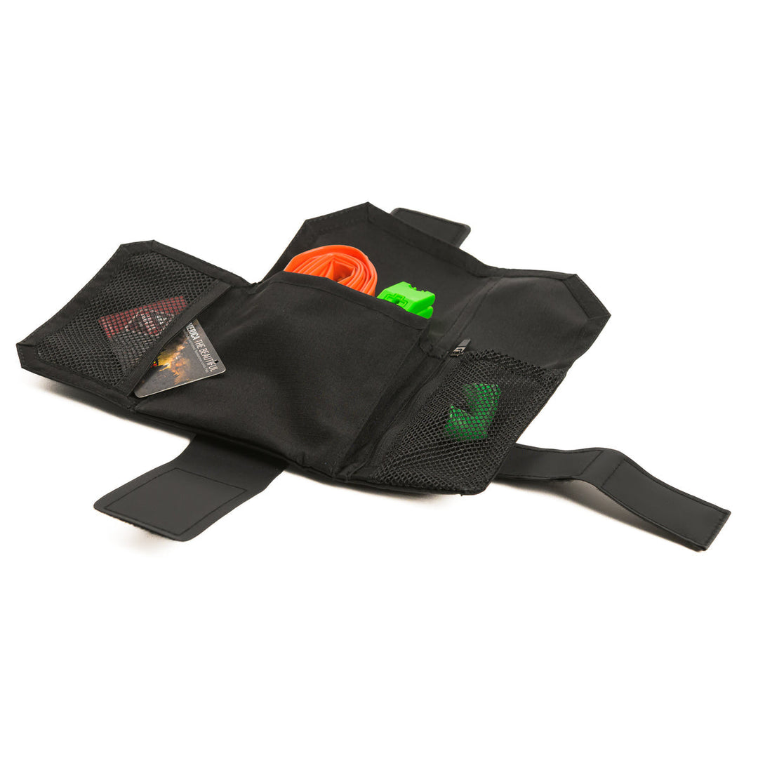 Almsthre Roll Saddle Bag Midnight Black