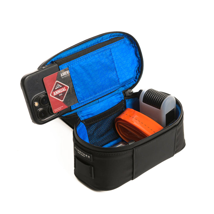 Almsthre Signature Saddle Bag Midnight Black XL