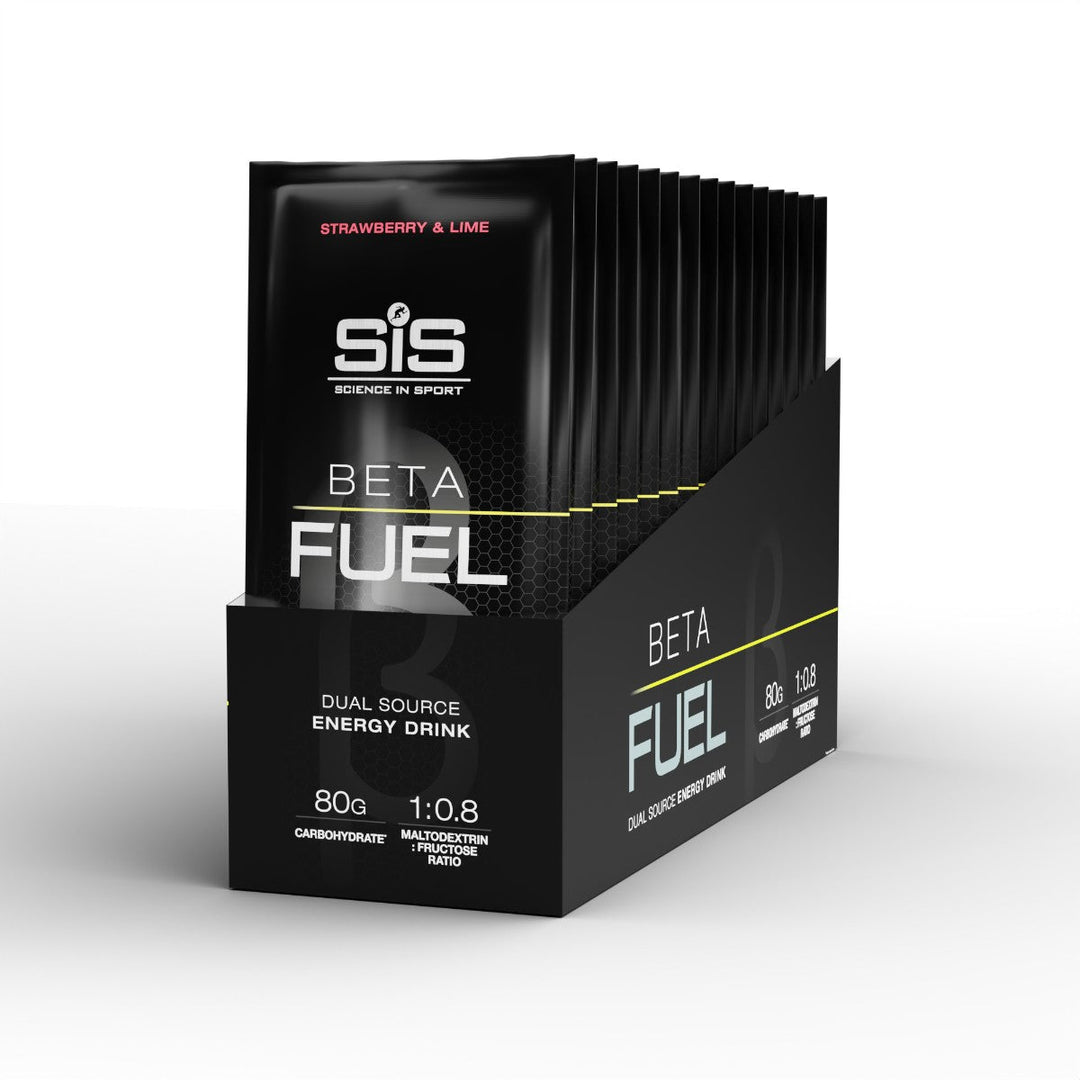 SIS Beta Fuel 80 Energy Drink Powder 82g 15 Pack Strawberry & Lime