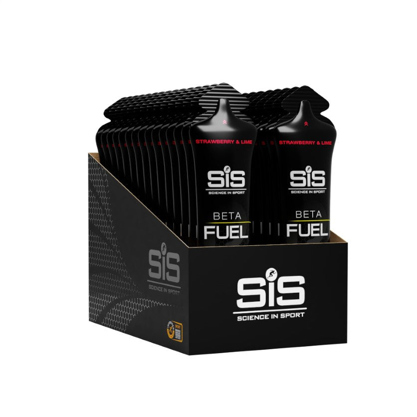 SIS Beta Fuel Gel 60ml 30 Pack Strawberry & Lime