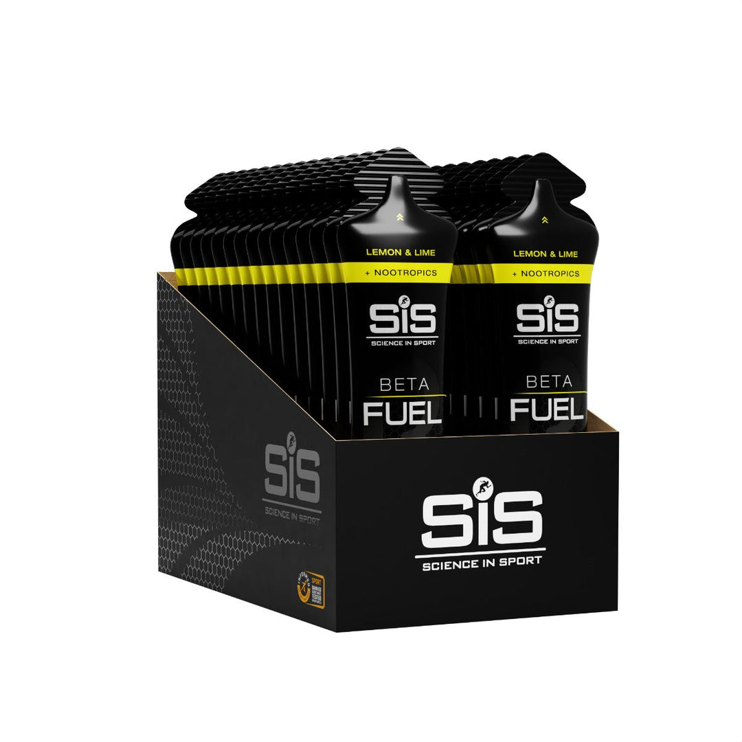 SIS Beta Fuel + Nootropics Gel 60ml 30 Pack Lemon & Lime