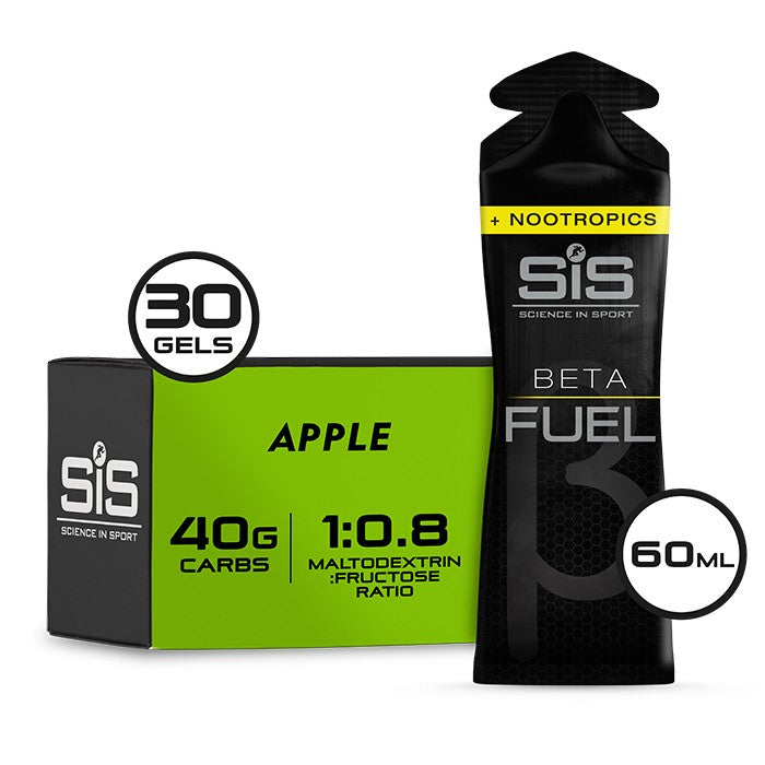 SIS Beta Fuel + Nootropics Gel 60ml 30 Pack Apple
