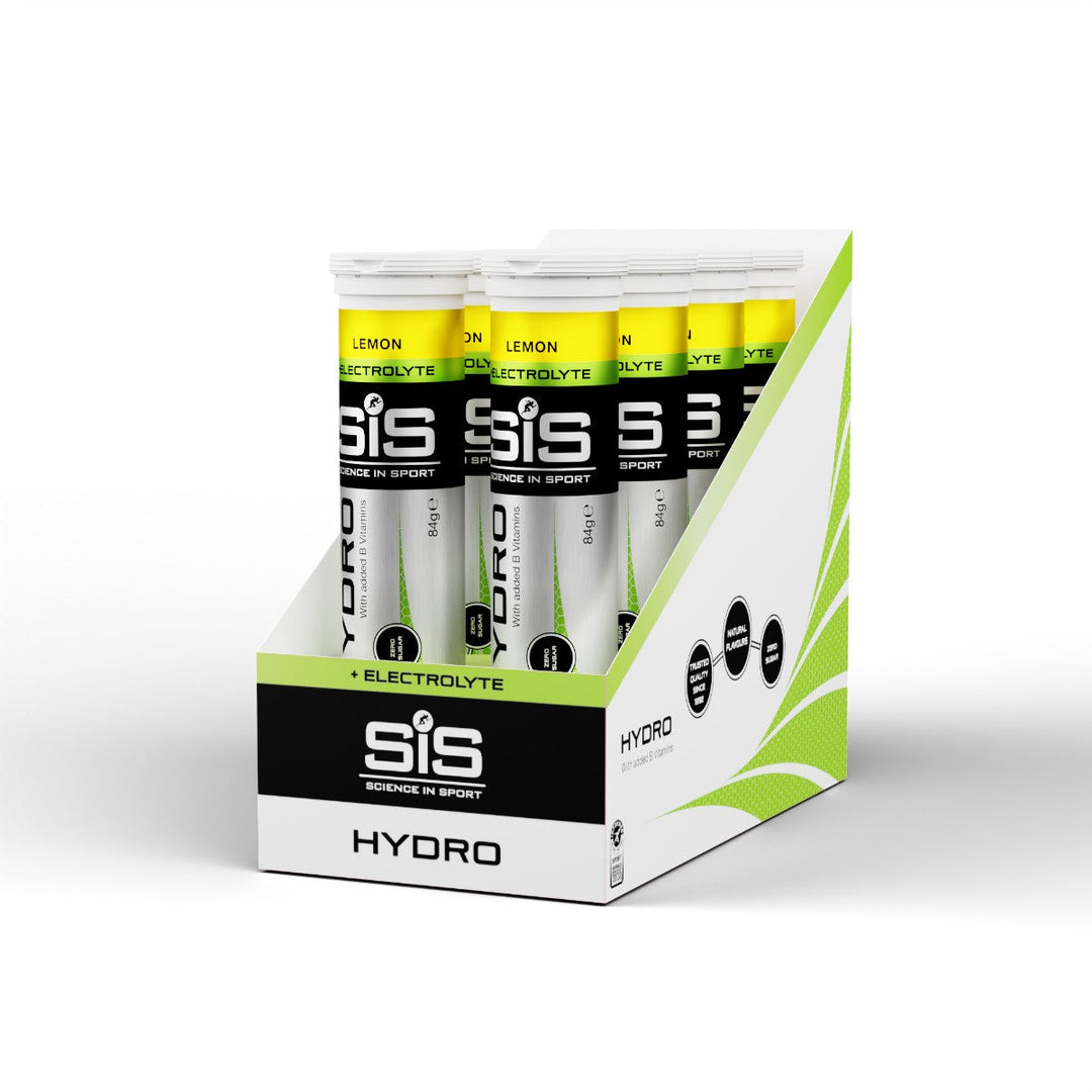 SIS Hydro Effervescent Tablet 10ct 8 Pack Lemon