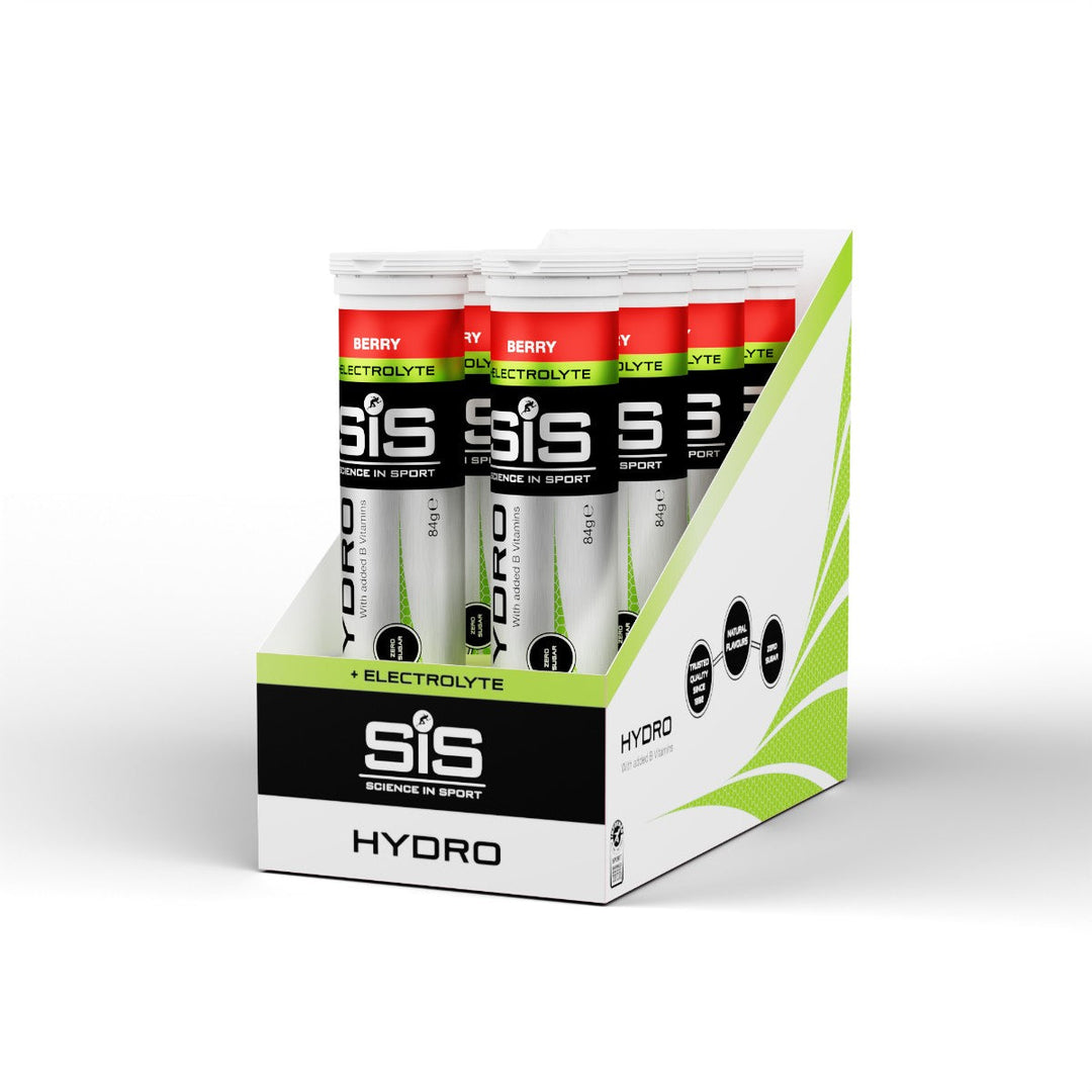 SIS Hydro Effervescent Tablet 10ct 8 Pack Berry