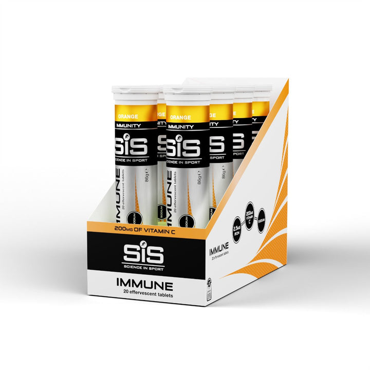 SIS Immune Effervescent Tablet 10ct 8 Pack Orange
