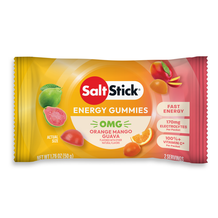 Saltstick Energy Gummies 10 Packs OMG (Orange, Mango & Guava)