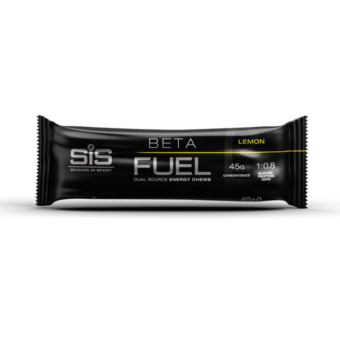 SIS Bar Beta Fuel Energy Chew 60g 6 Pack Lemon