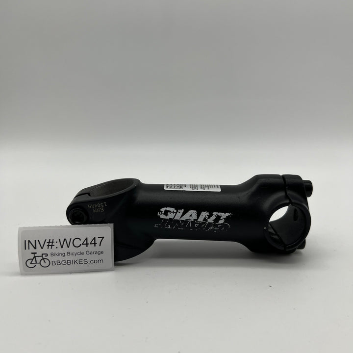 Giant Bike Stem 110mm +/- 7 degree 1 1/8” 26.0 mm black threadless Road MTB Used