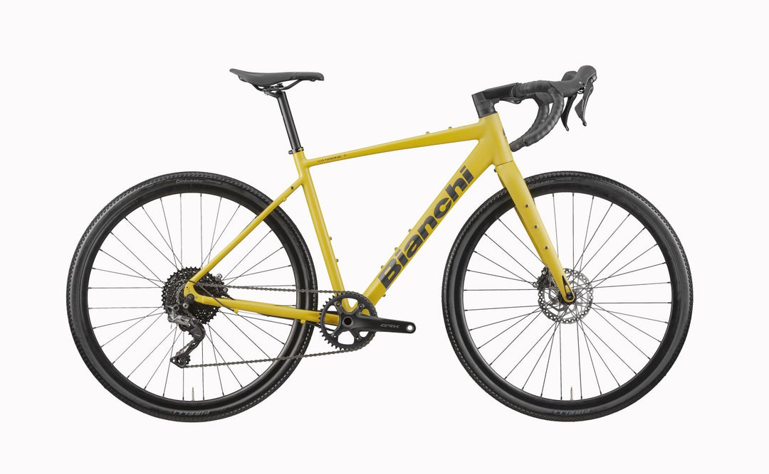 Bianchi Via Nirone 7 - GRX 610 12sp — Yellow / Graphite product image