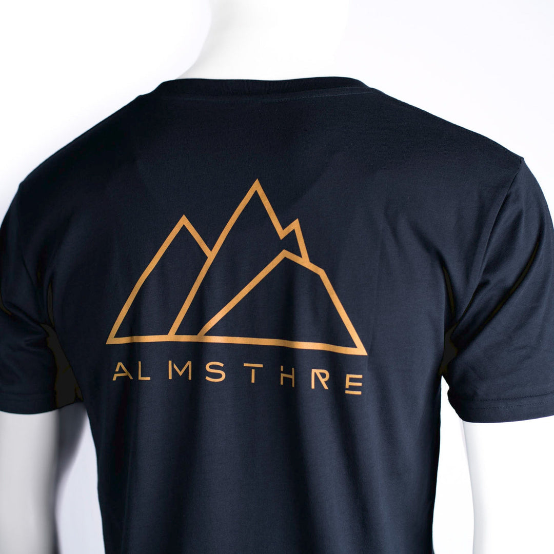 Almsthre Logo T-Shirt Cosmic Blue Large
