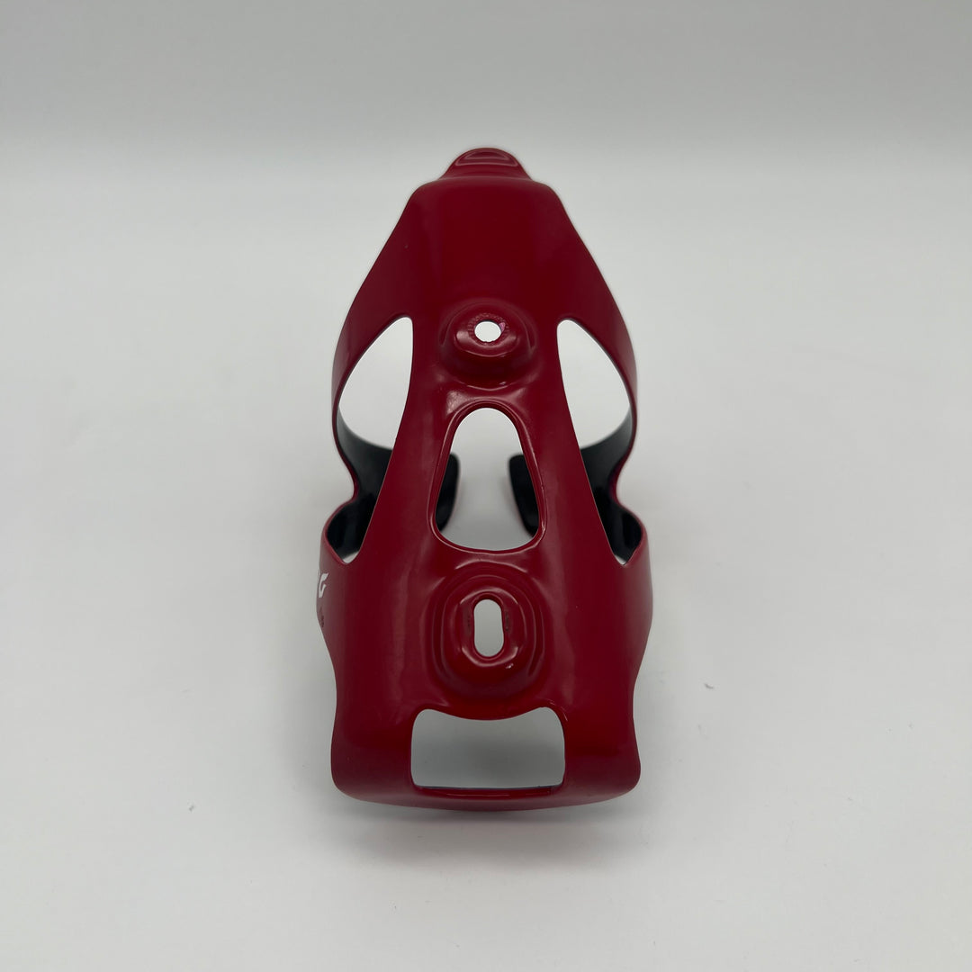 Red Blackburn Camber Carbon Fiber Water Bottle Cages for Road /Triathlon Bikes