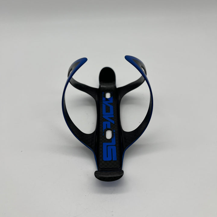 Blue Supacaz Fly Carbon Fiber Water Bottle Cage