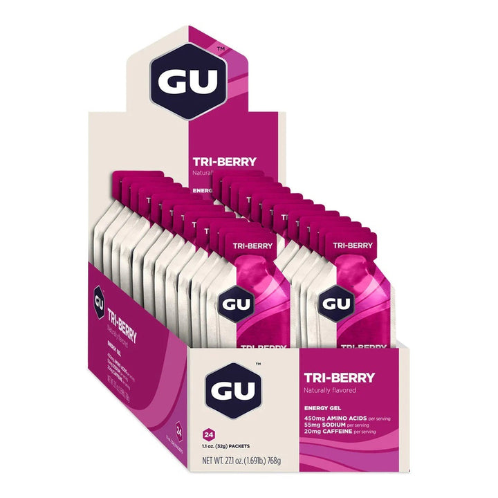 GU Energy Gels 24ct Box Tri-Berry