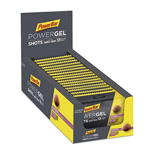 PowerBar PowerGel Shots 24ct Raspberry