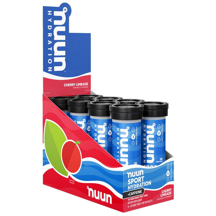 Nuun Sport 8-Pack Cherry Limeade + Caffeine