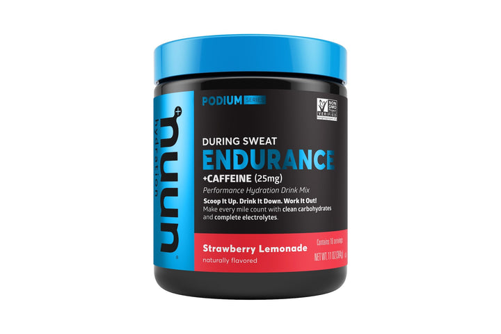 Nuun Endurance 16 Srv Canister Strawberry Lemonade + Caffeine