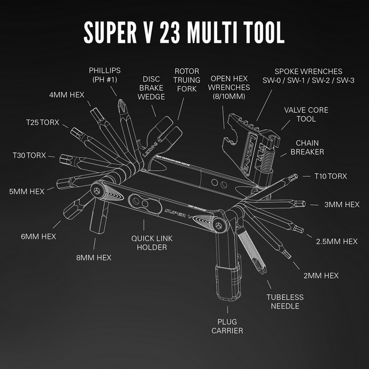 Lezyne Super V23 Multi Tool