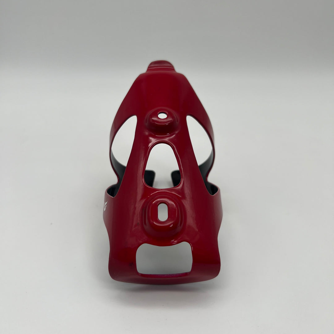 Red Blackburn Camber Carbon Fiber Water Bottle Cages for Road /Triathlon Bikes