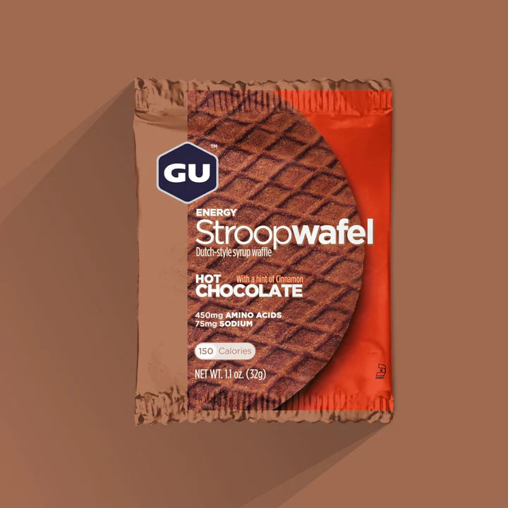 GU Energy Stroopwafel, 16 Pkt Box Hot Chocolate