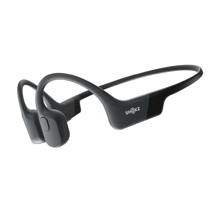 SHOKZ OpenRun Black, Wireless Hybrid Sports Headphones